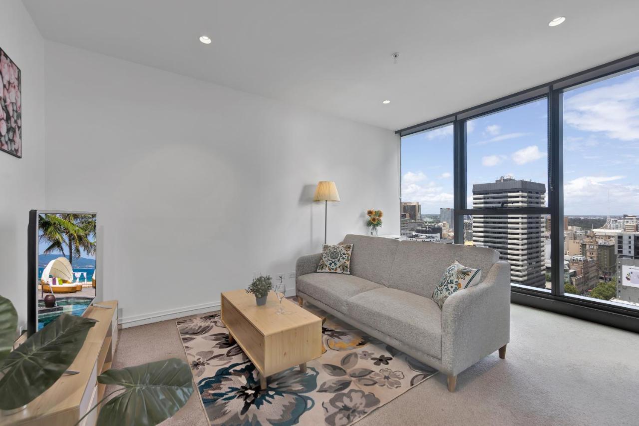 Eporo Tower Modern Apartments Melbourne Central Cbd Exteriör bild